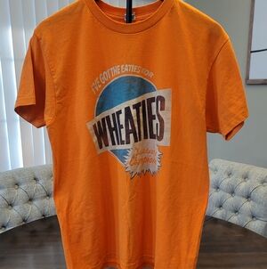 Vintage Wheaties orange Graphic T-shirt